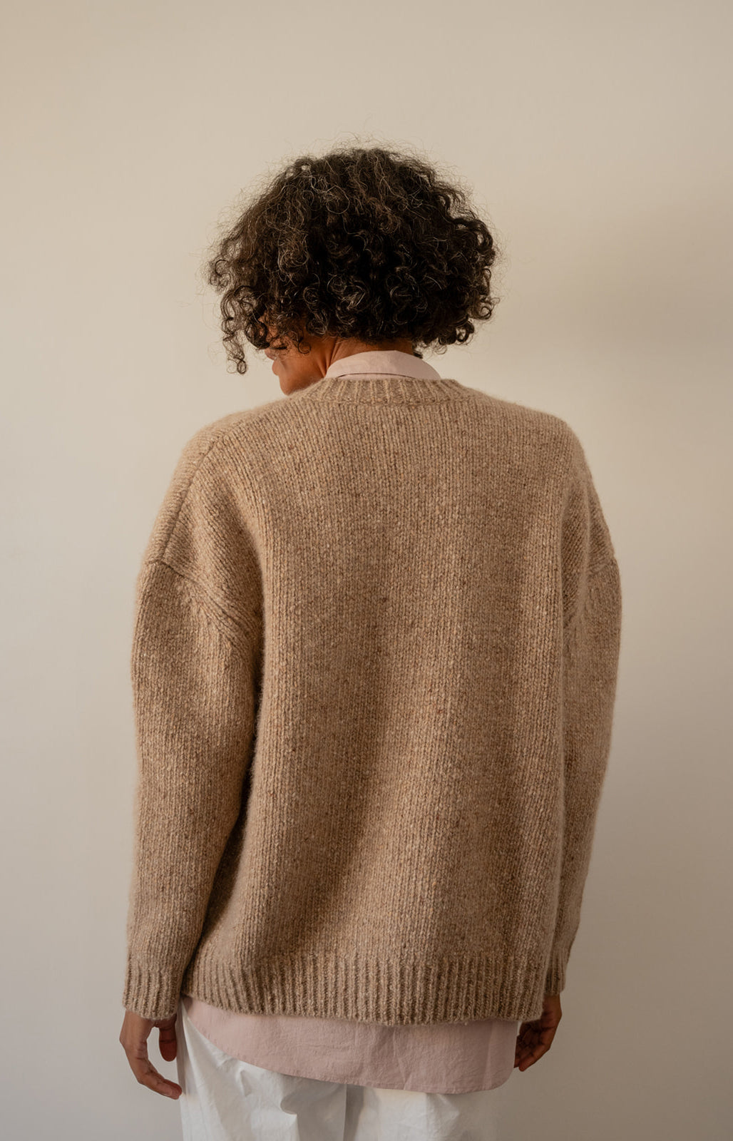 Camel Chunky Cardigan