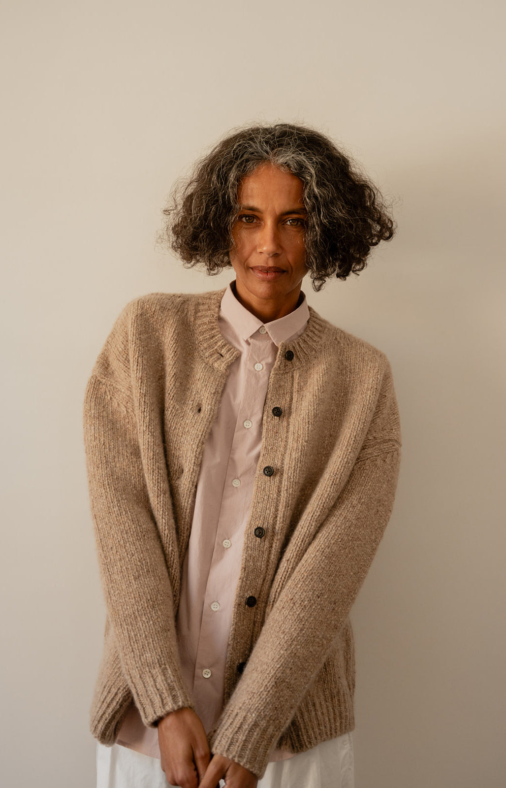 Camel Chunky Cardigan