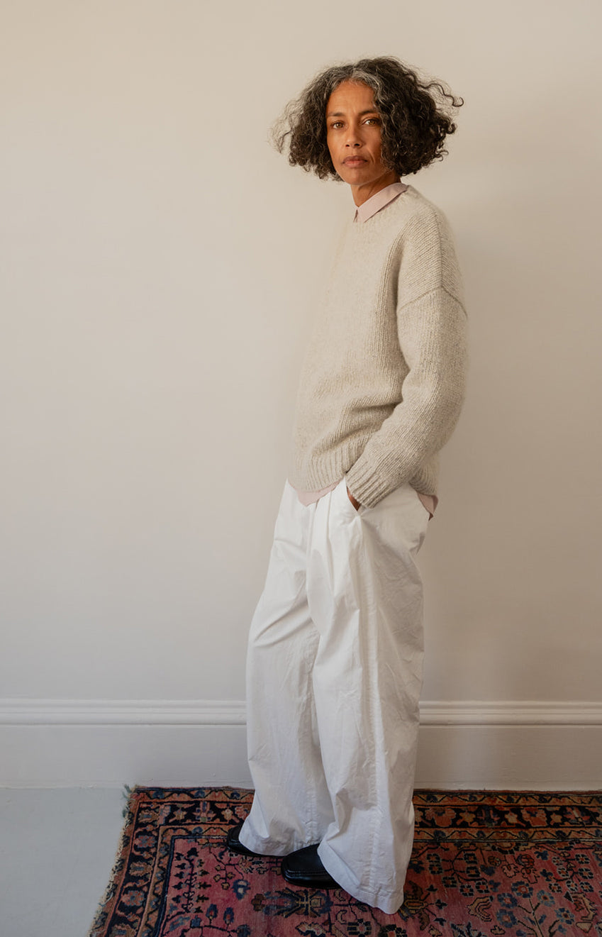 Greige Chunky Sweater