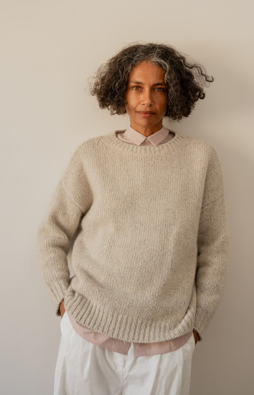 Greige Chunky Sweater