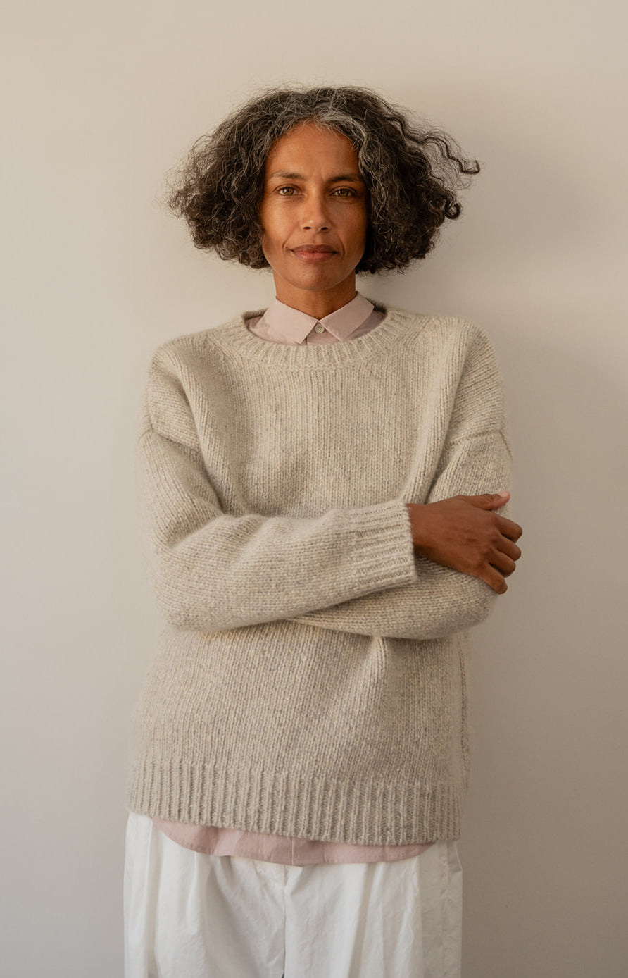 Greige Chunky Sweater