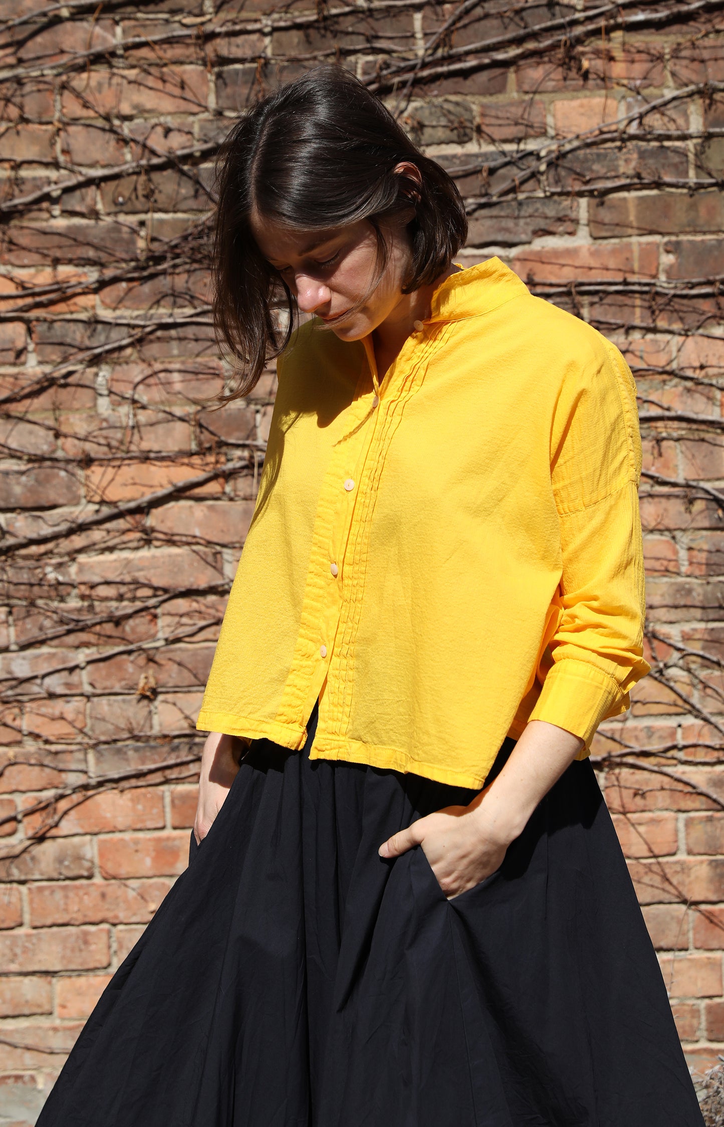 Daisy Cotton Square Top