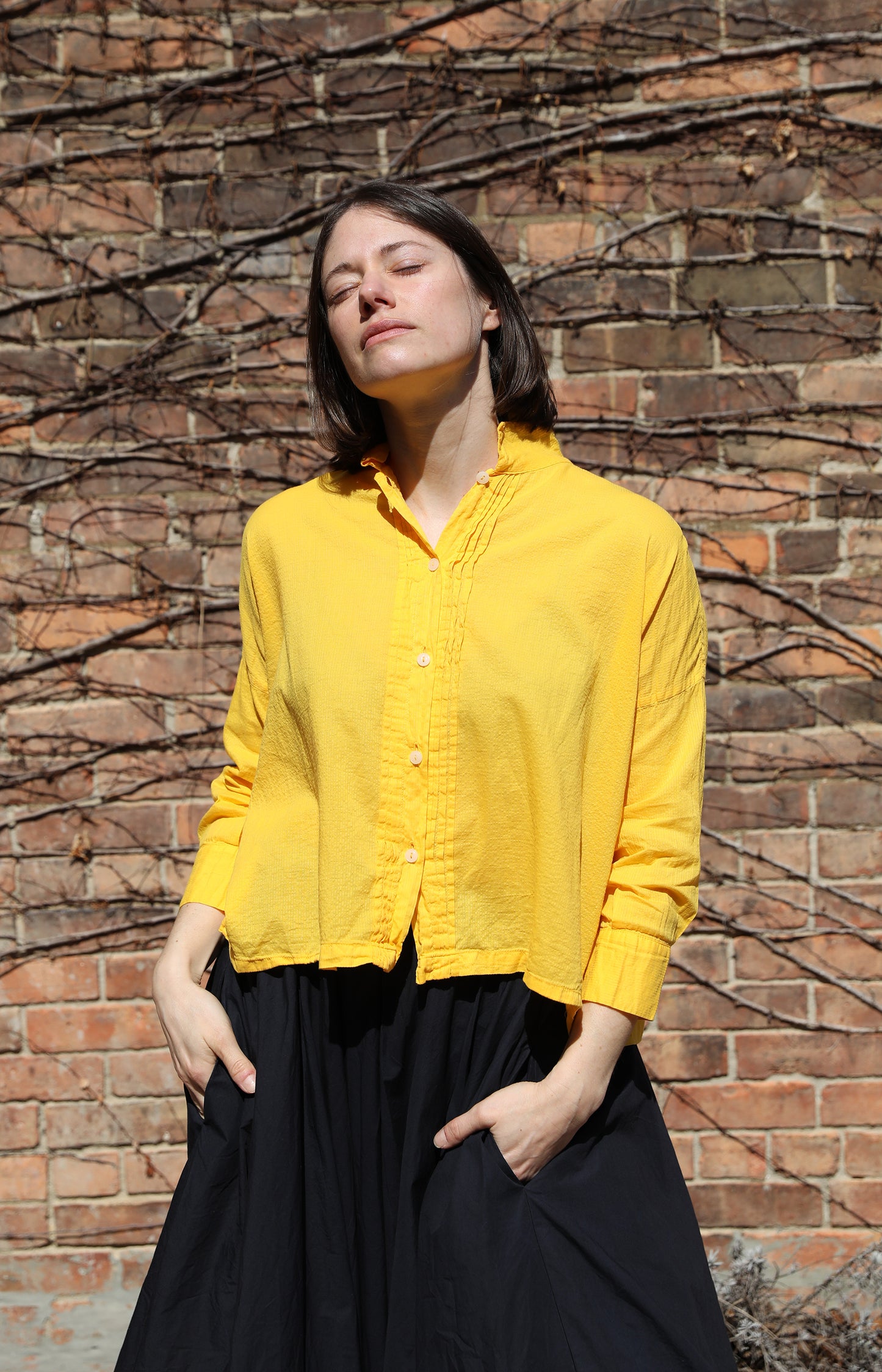 Daisy Cotton Square Top