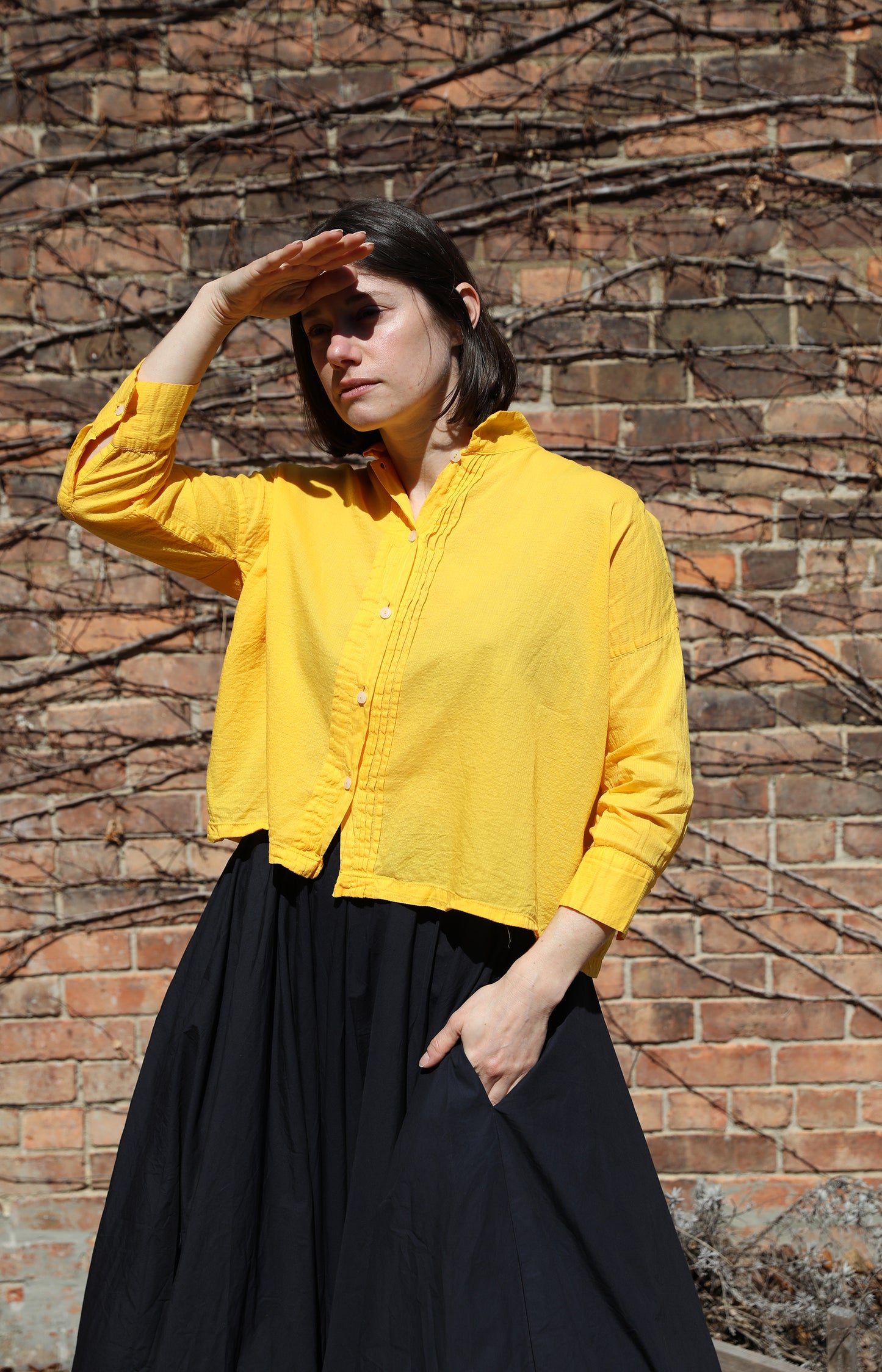 Daisy Cotton Square Top