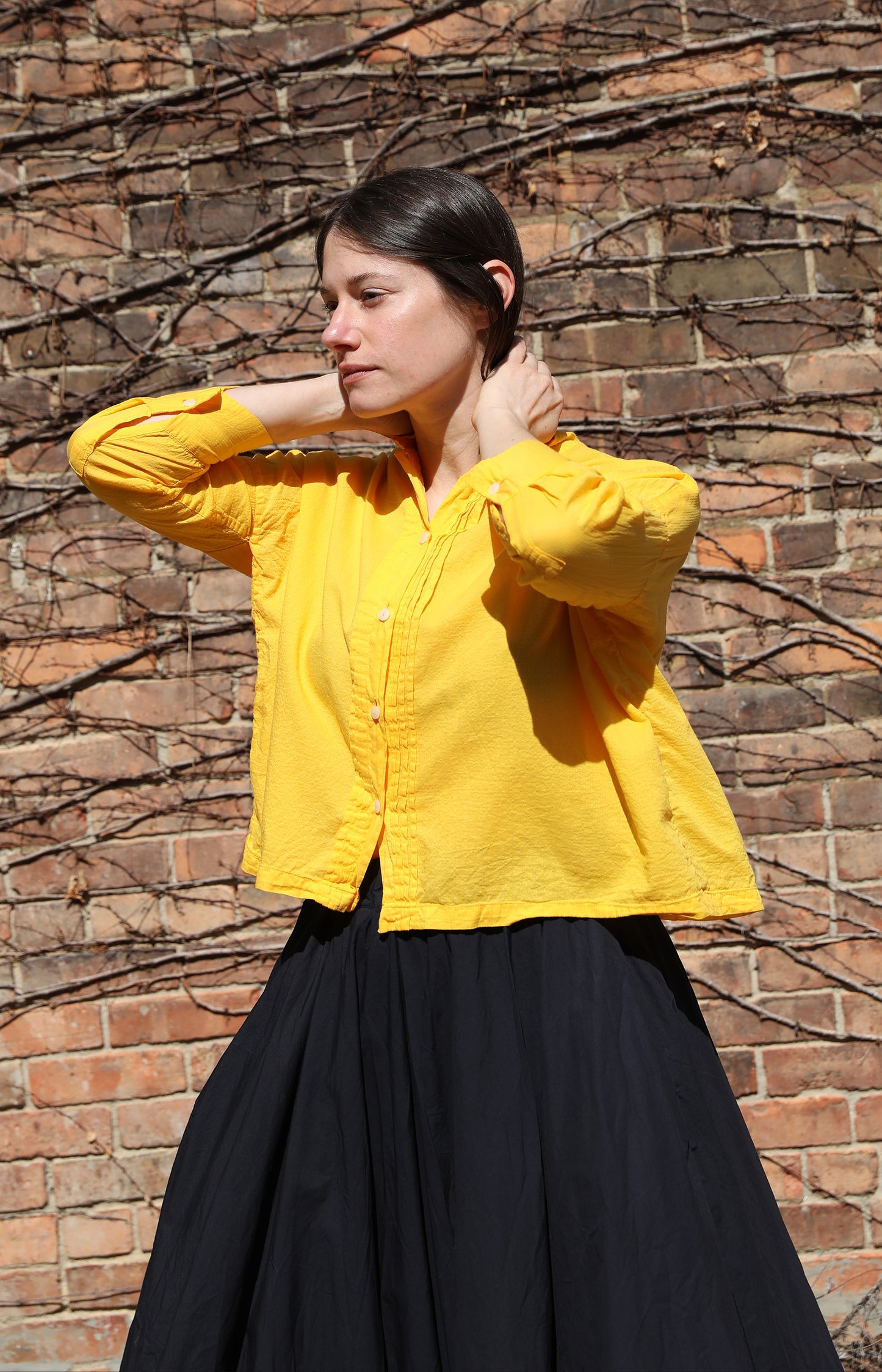 Daisy Cotton Square Top