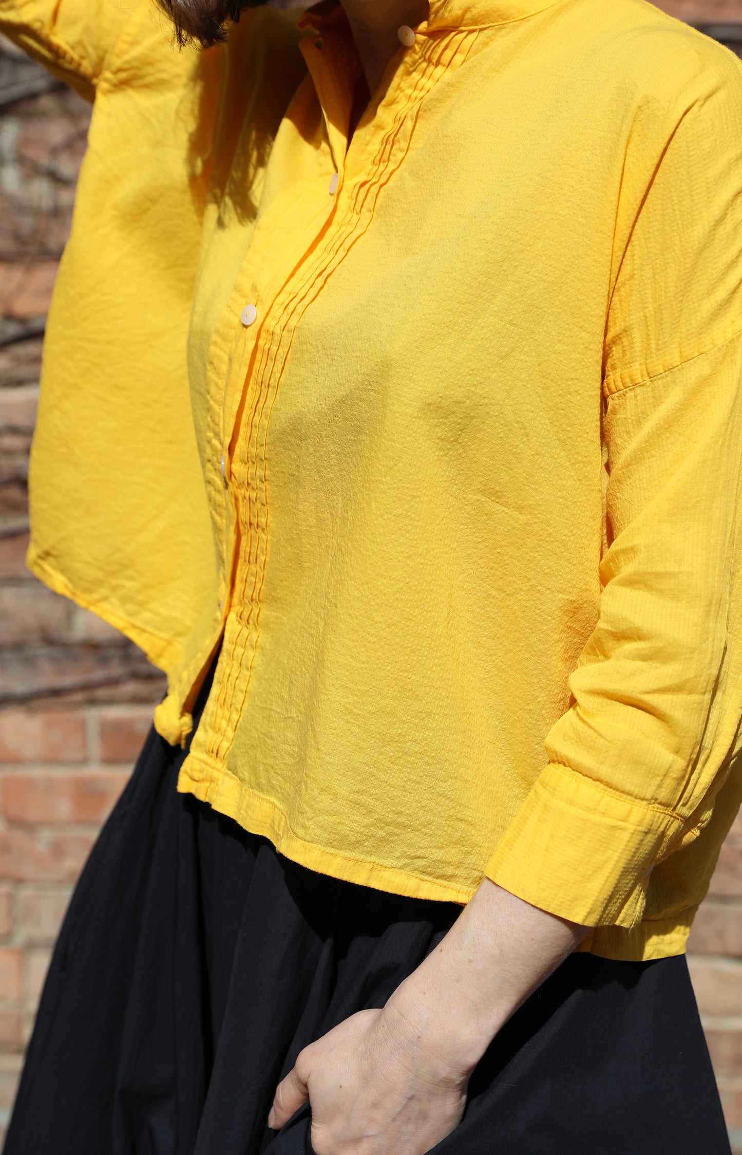 Daisy Cotton Square Top