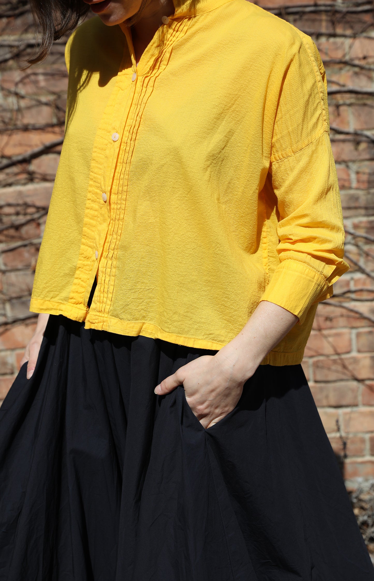 Daisy Cotton Square Top