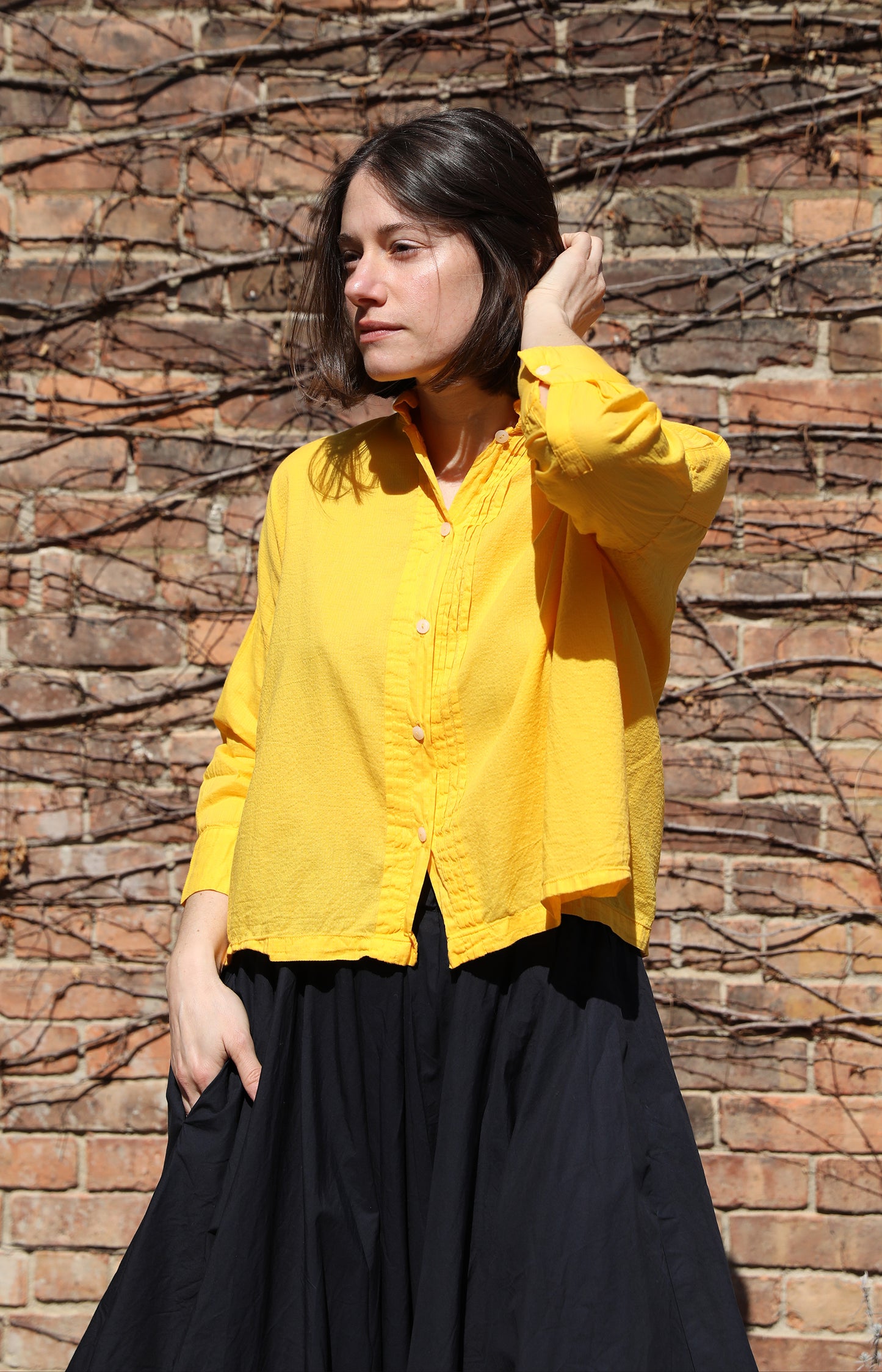 Daisy Cotton Square Top