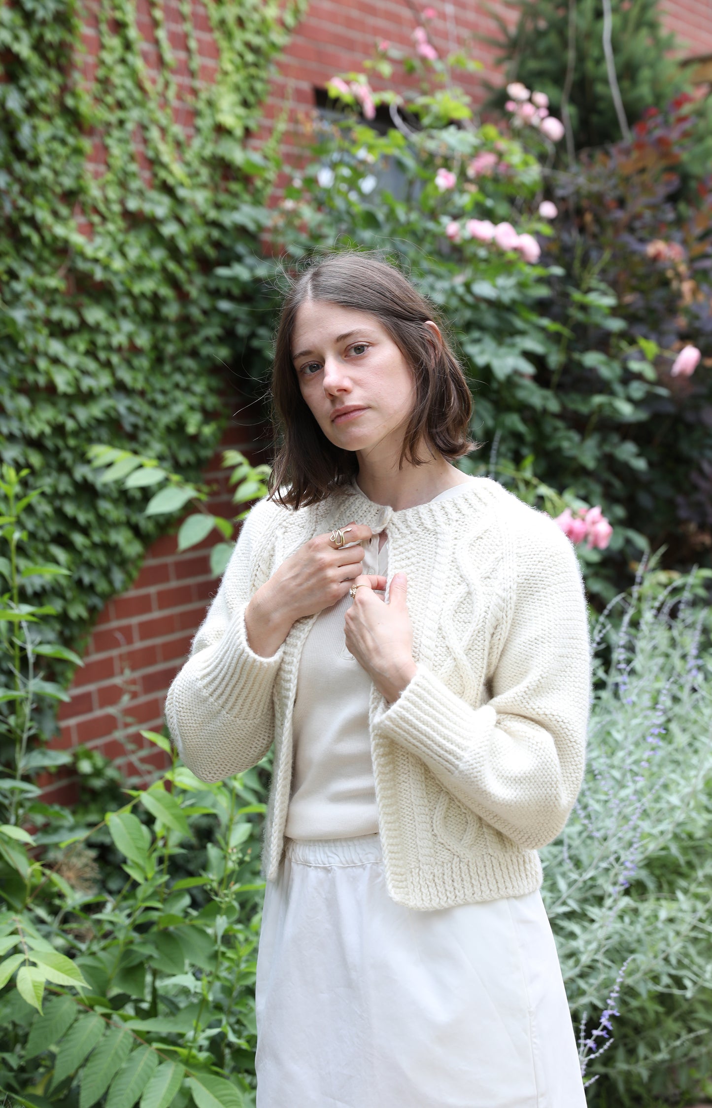 Ivory Grace Cardigan