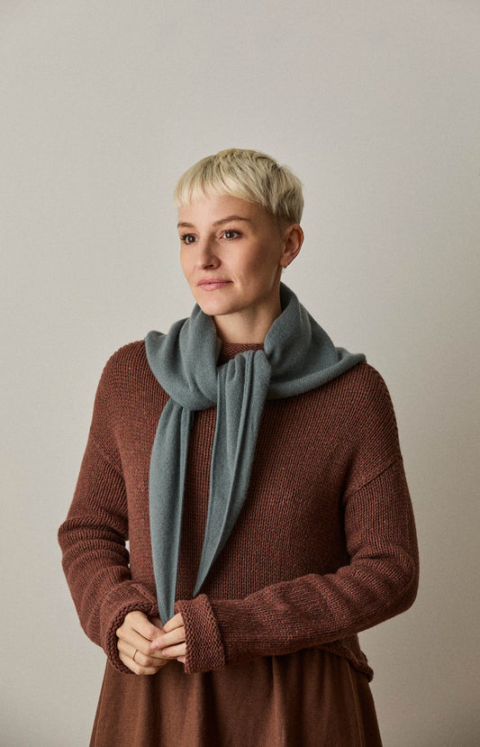 Mineral Cashmere Triangle Scarf