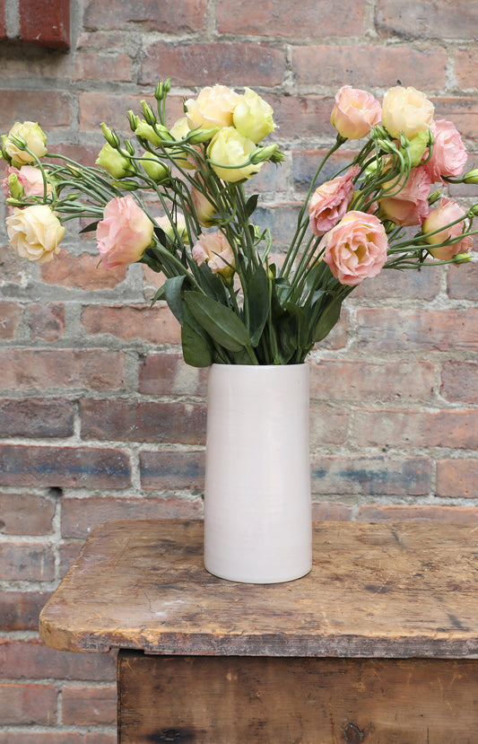 Shiny Blush Ceramic Vase