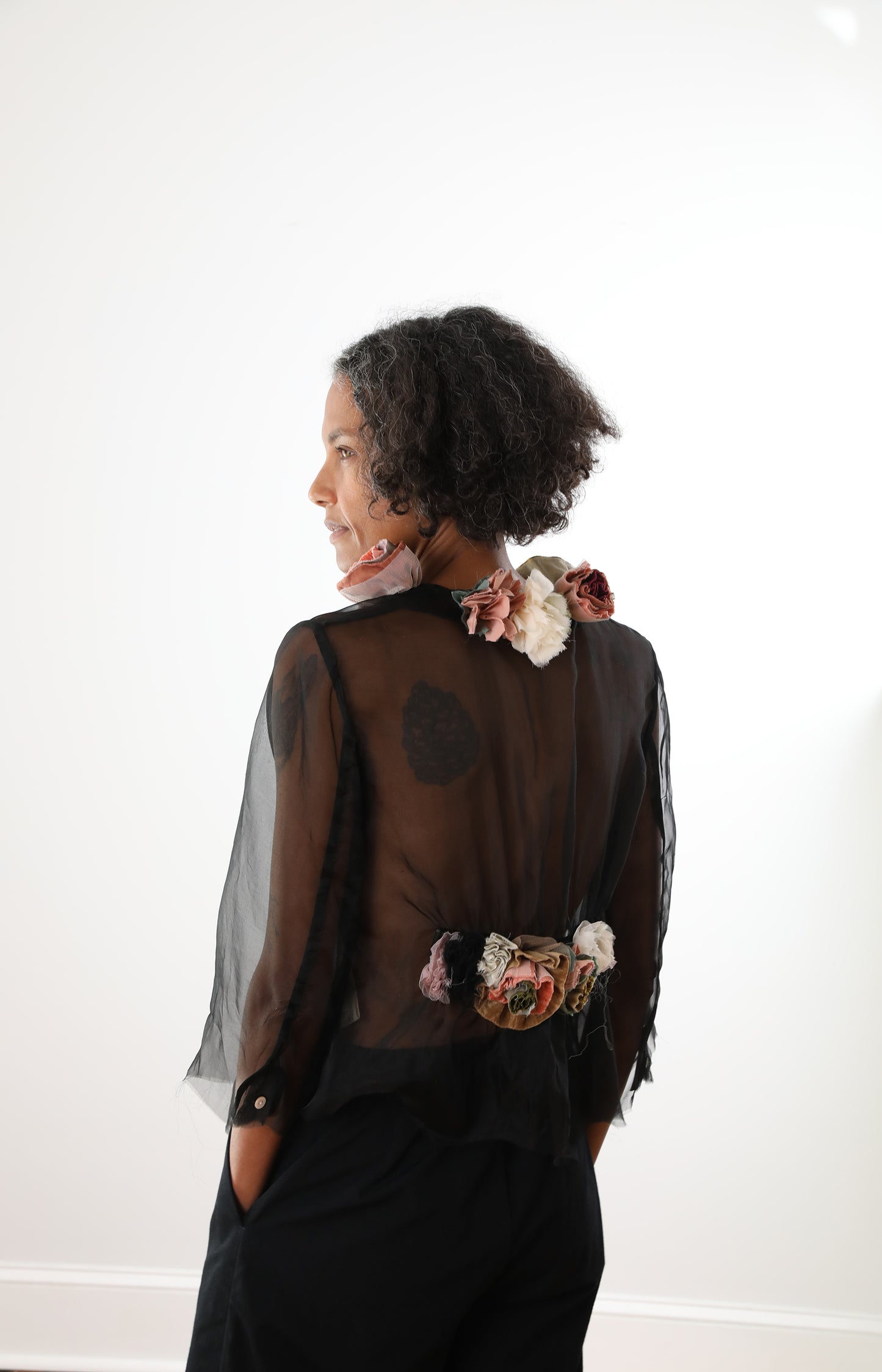 Floral Organza Shirt