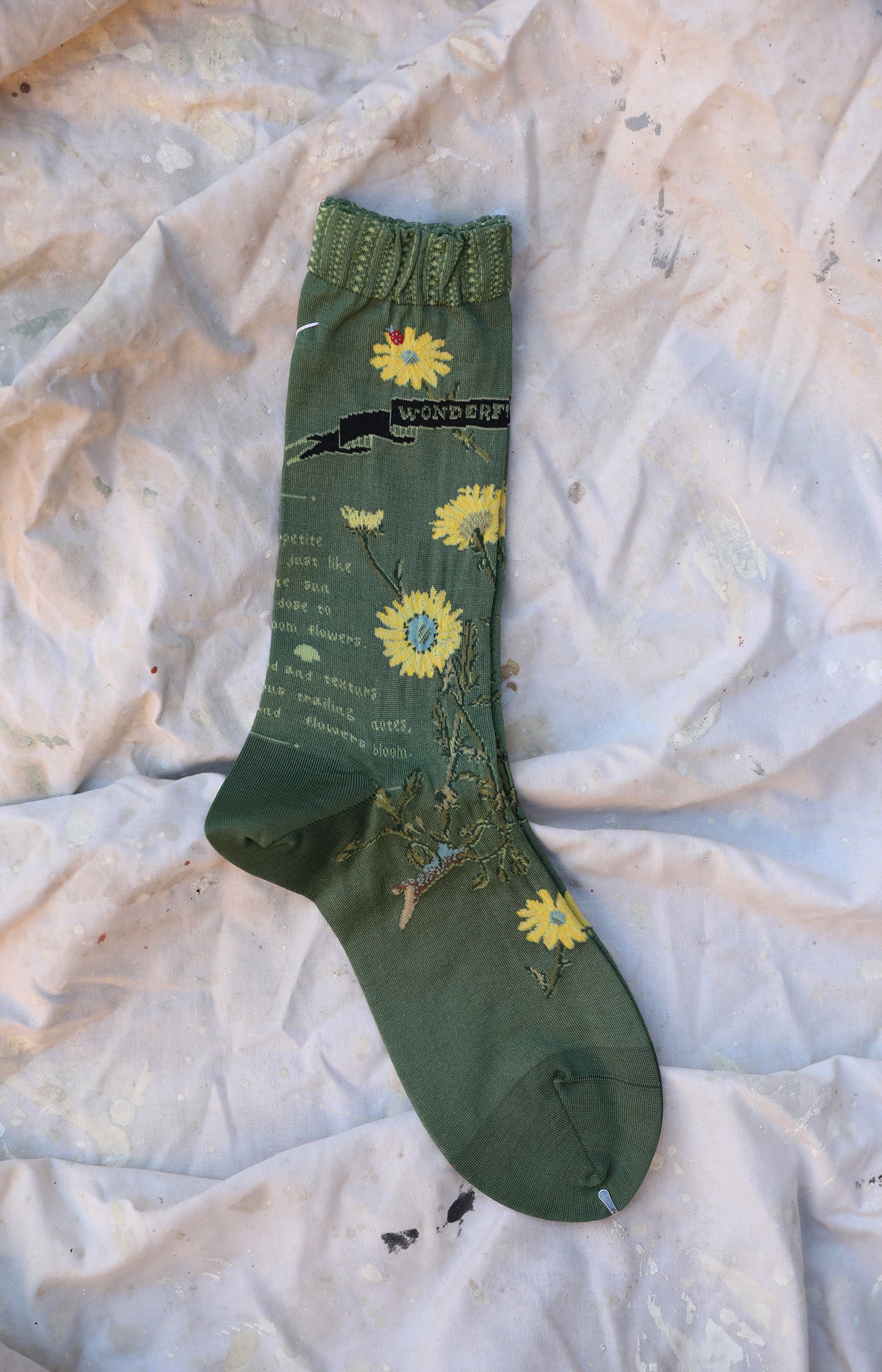 Green Margaret II Socks