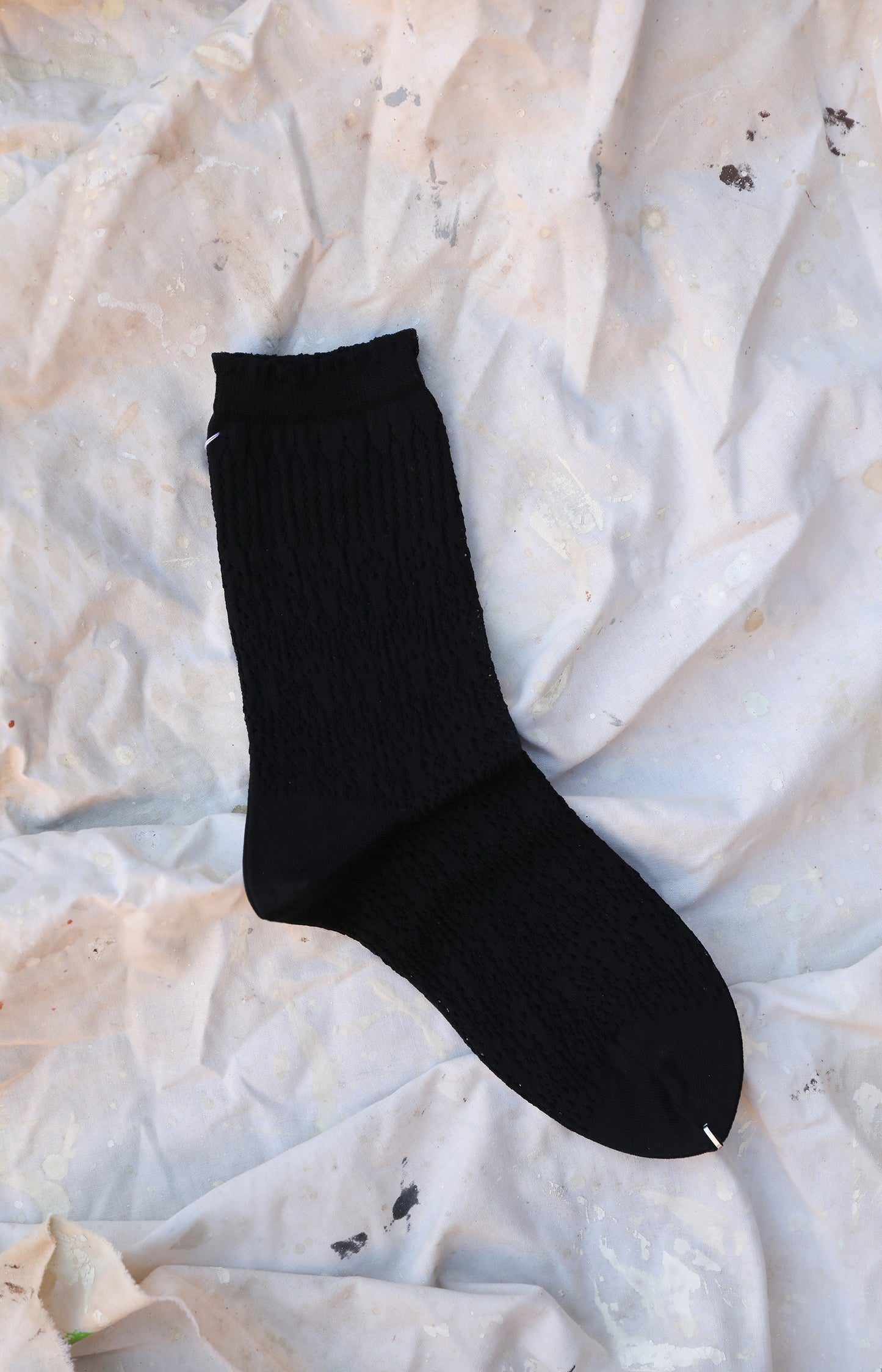 Black Lace Socks