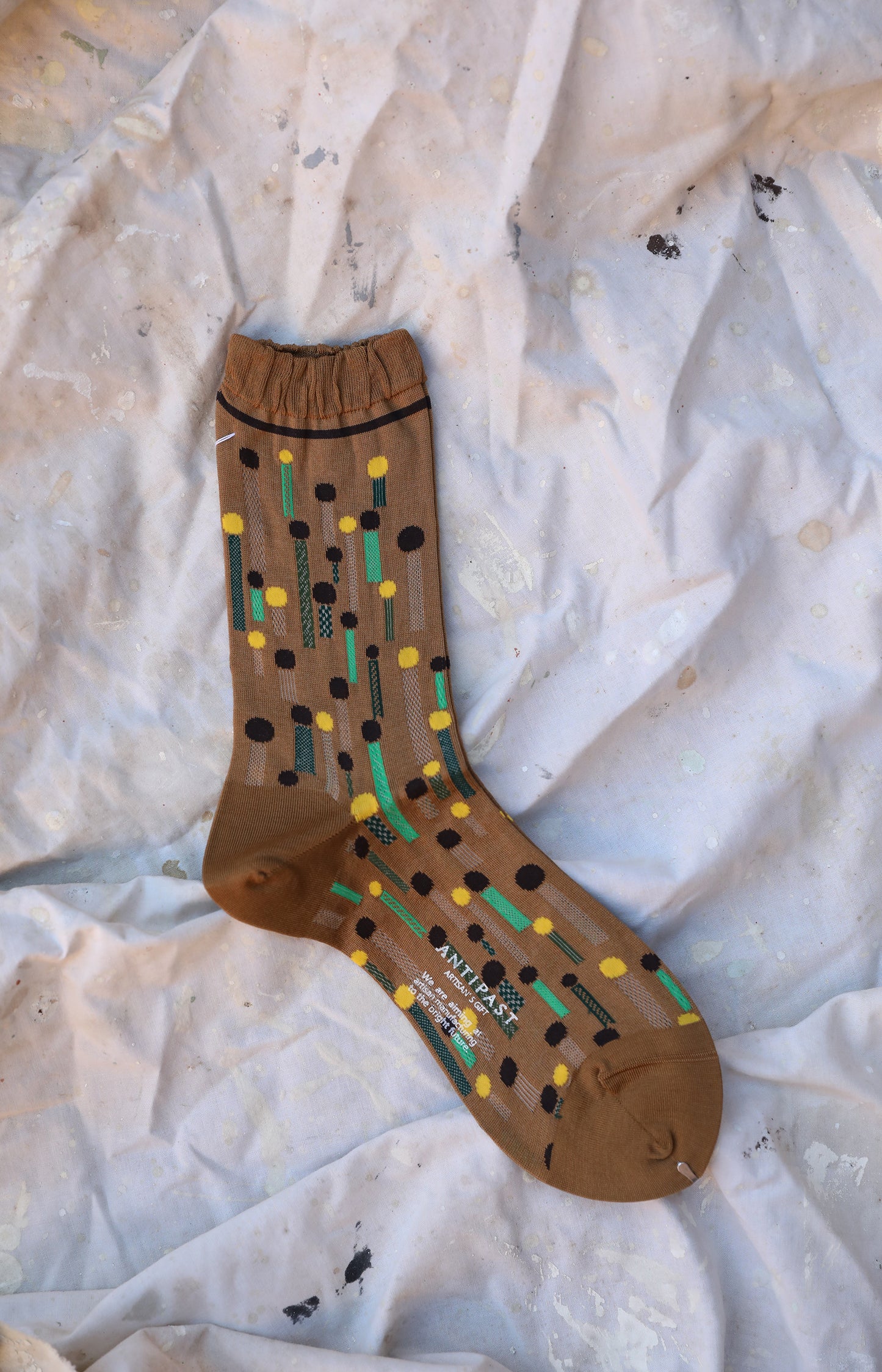 Camel Dream Polka Dot Socks