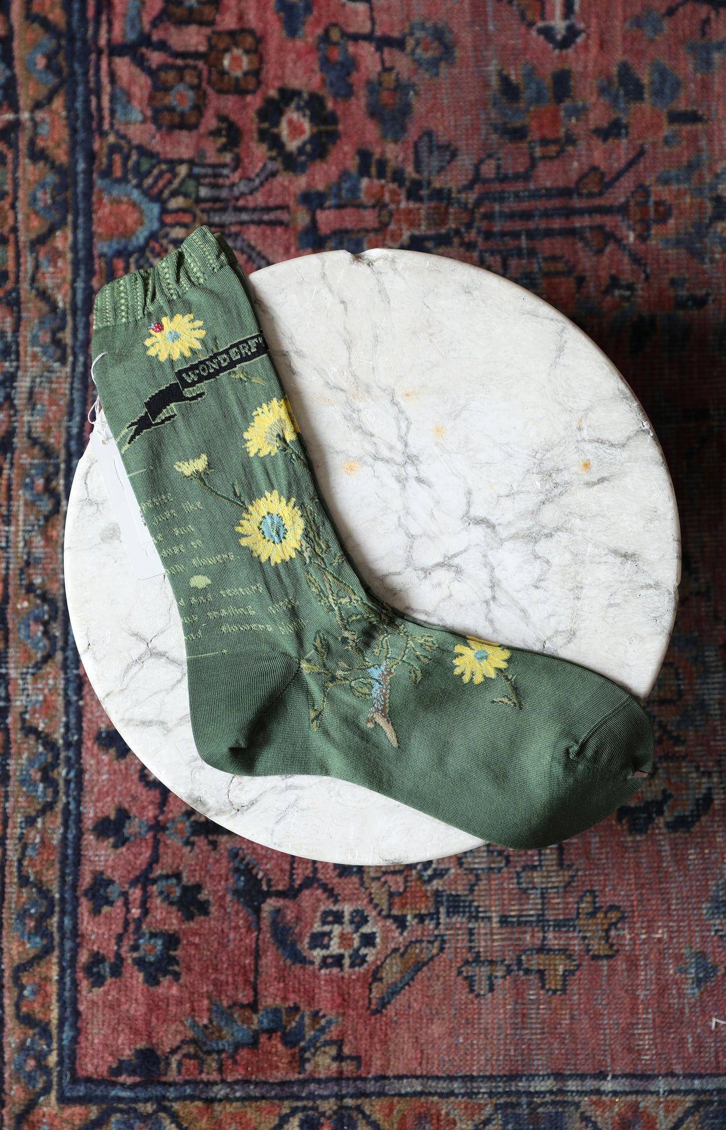 Green Margaret II Socks