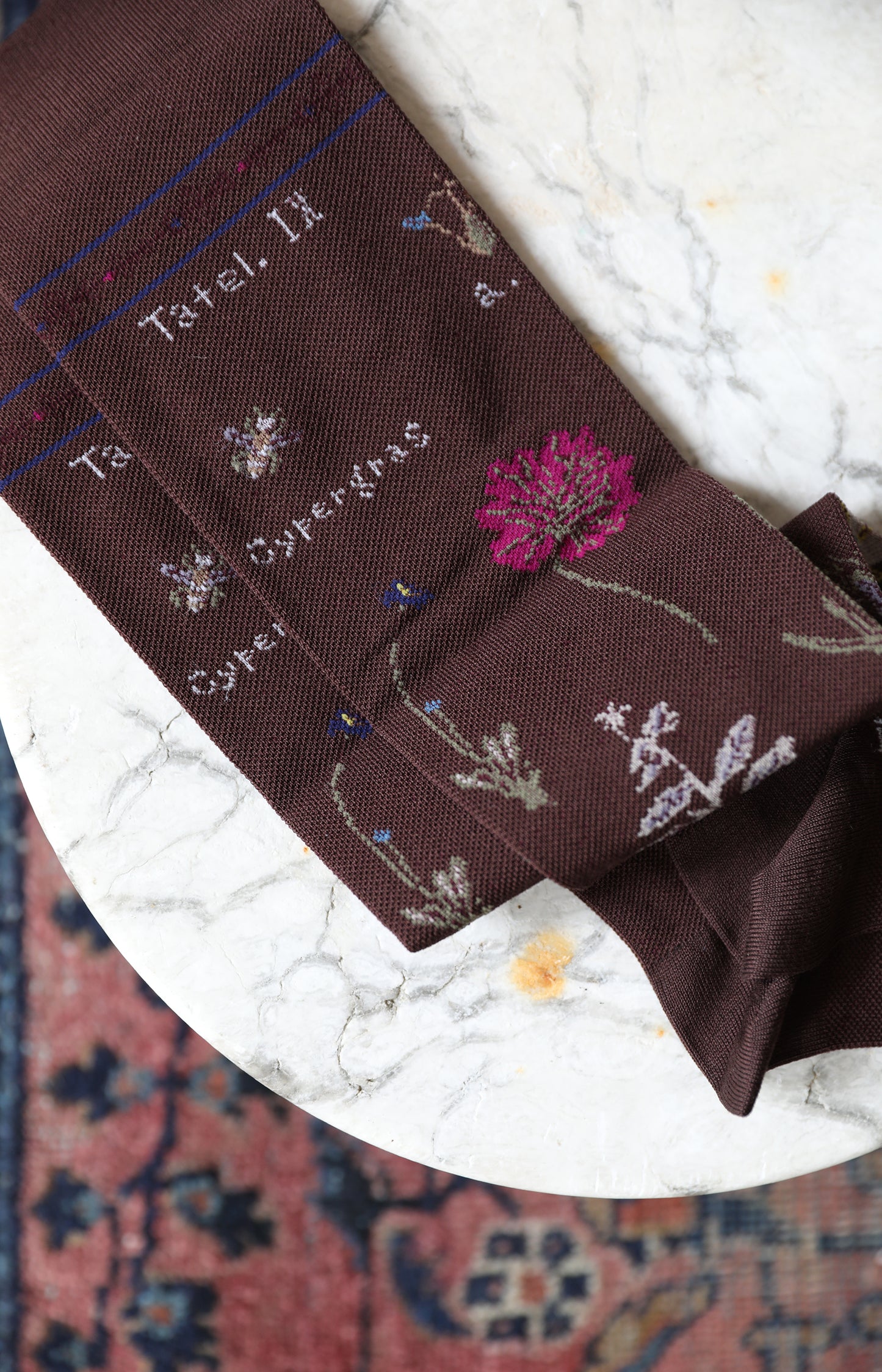 Dark Brown Compression Socks