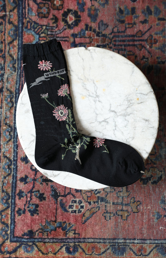 Black Margaret II Socks