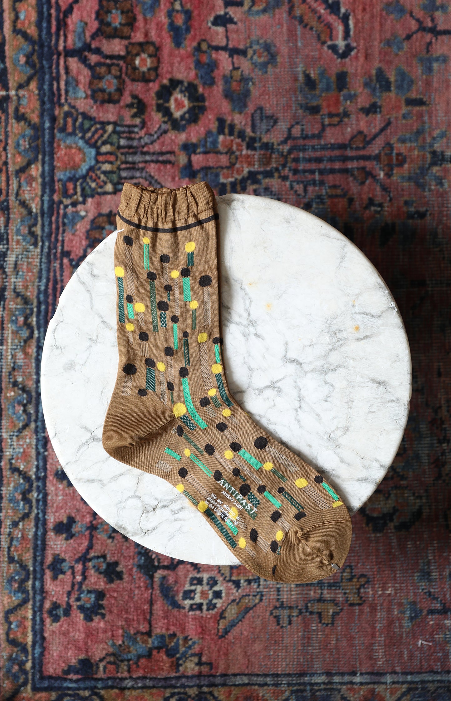 Camel Dream Polka Dot Socks