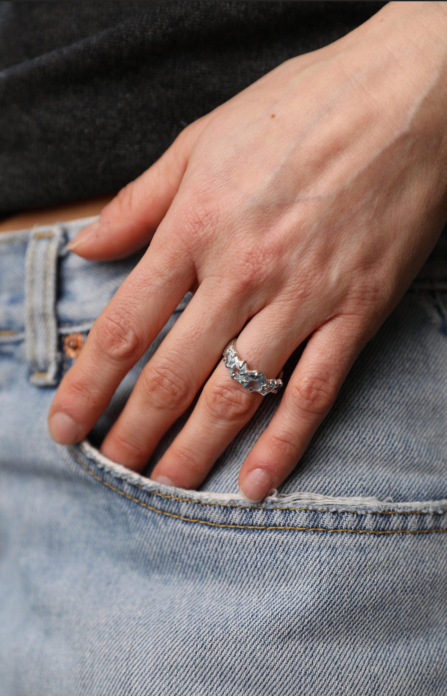 Atelier Narce Aquamarine Ring