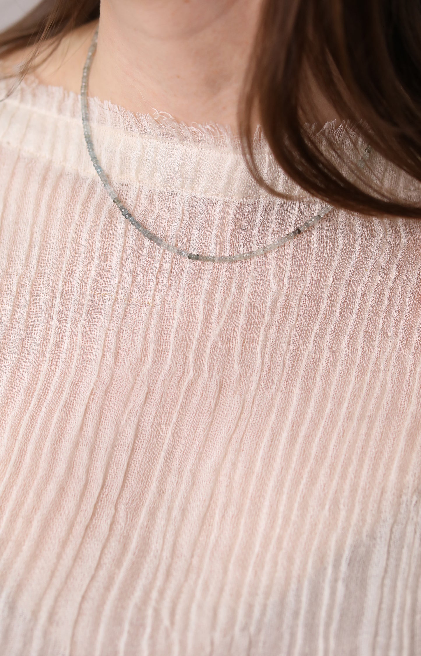 River Song Aquamarine Ombre Necklace