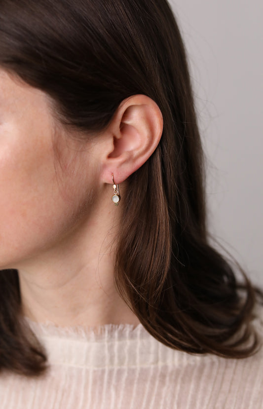 Sarah Perlis Aquamarine Earrings