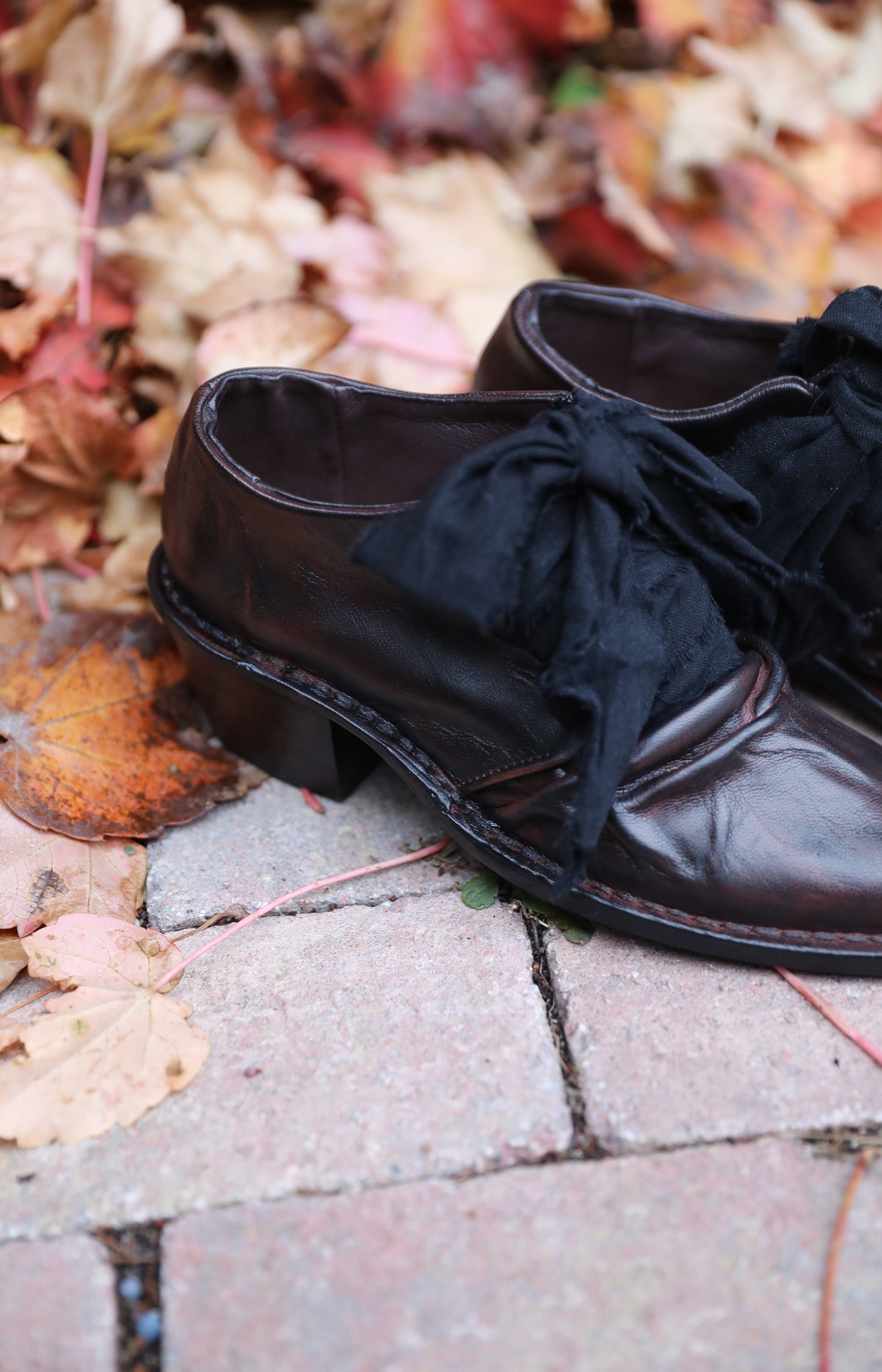 Chocolate Brown Atad Shoes