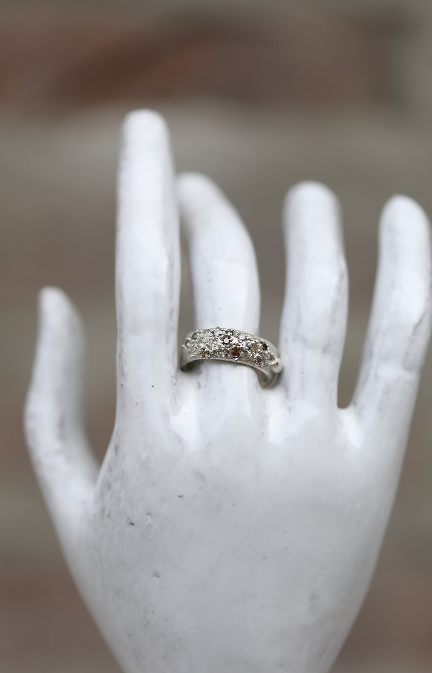 Silver & Diamonds Ring