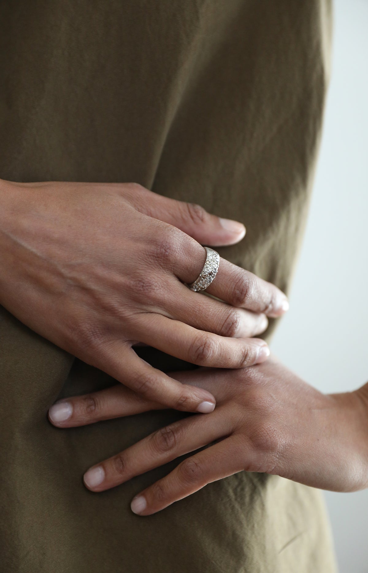 Silver & Diamonds Ring