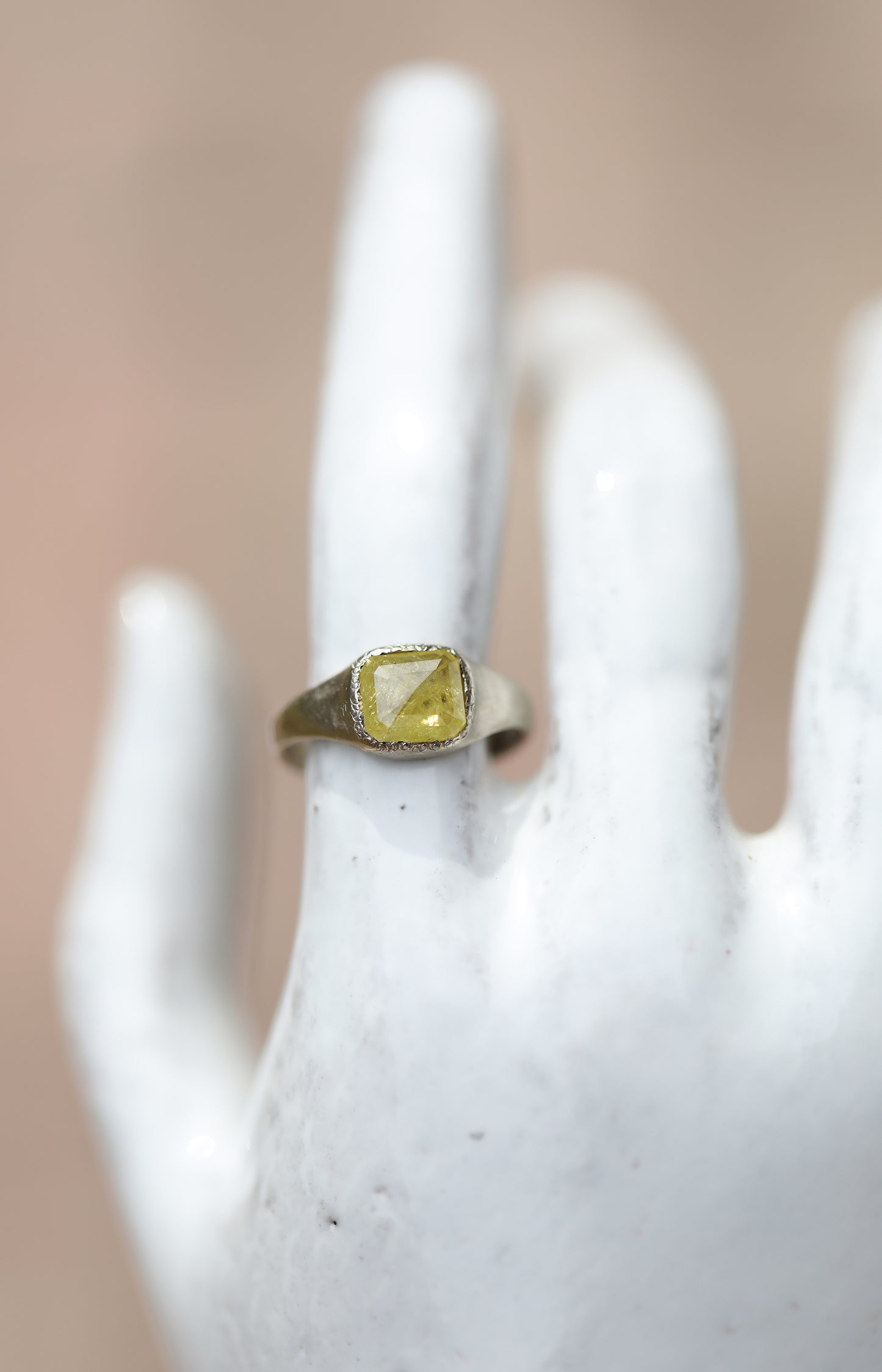 White Gold Diamond Ring