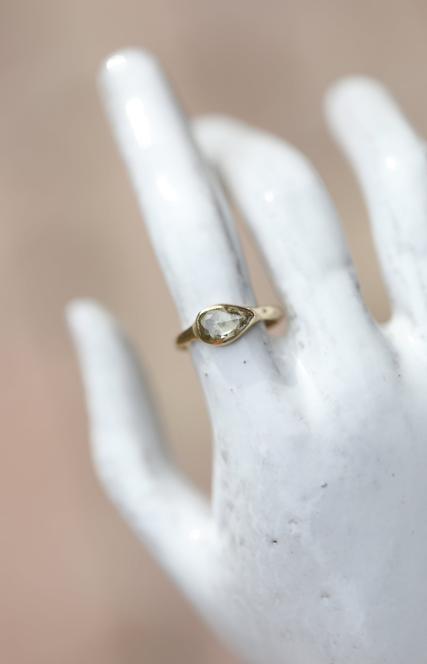 Rosecut Diamond Ring
