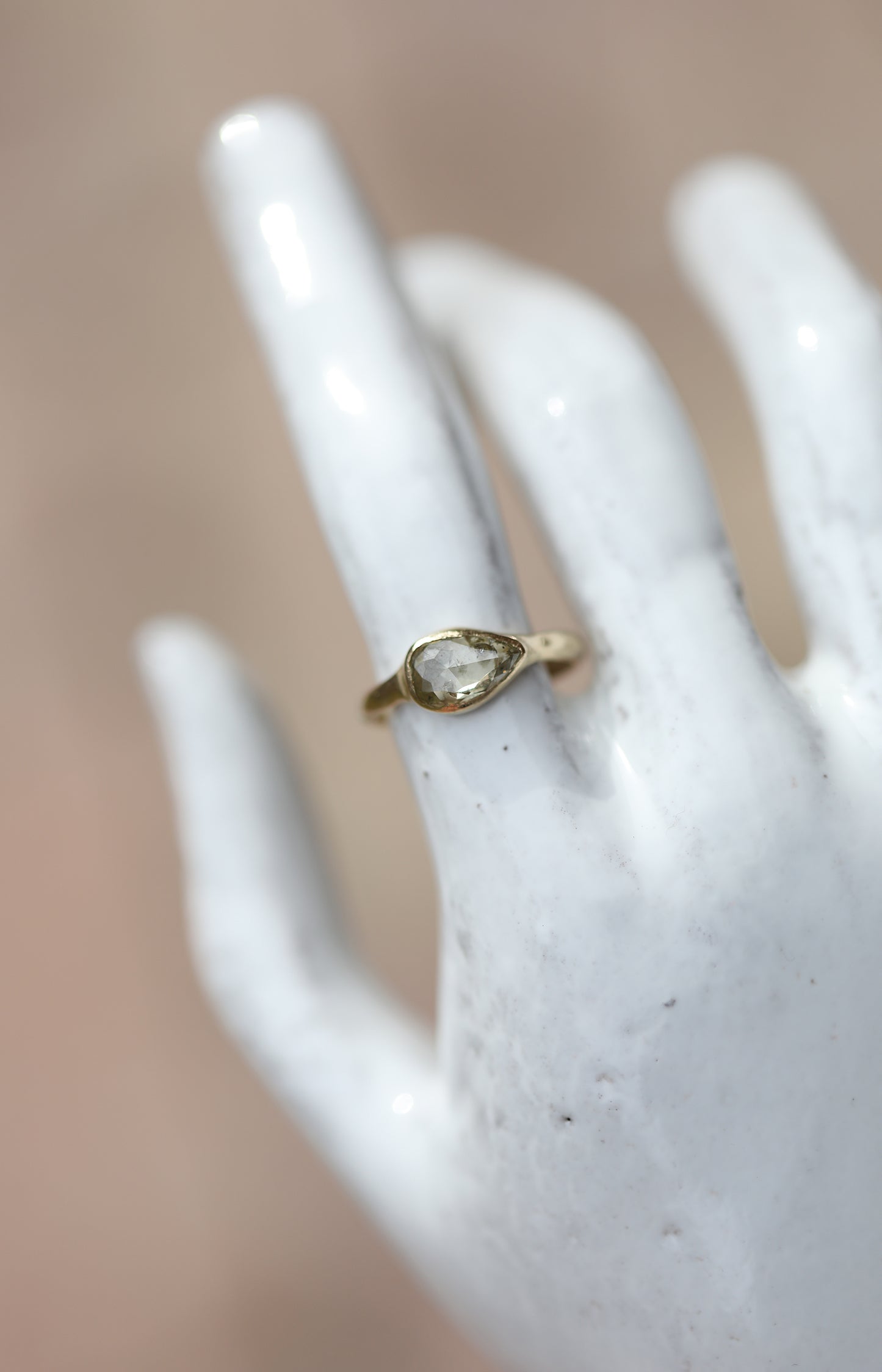 Rosecut Diamond Ring