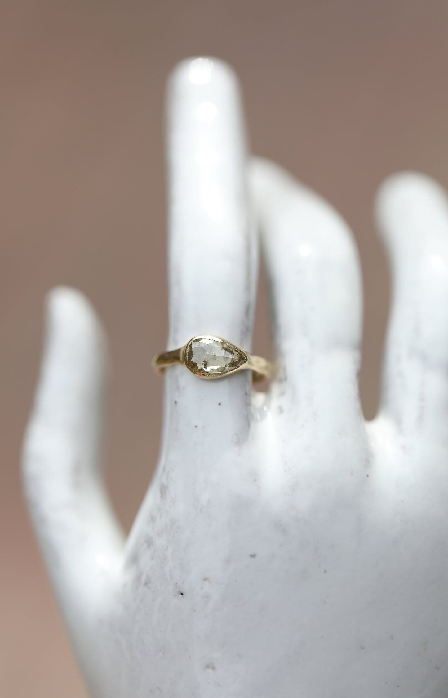 Rosecut Diamond Ring