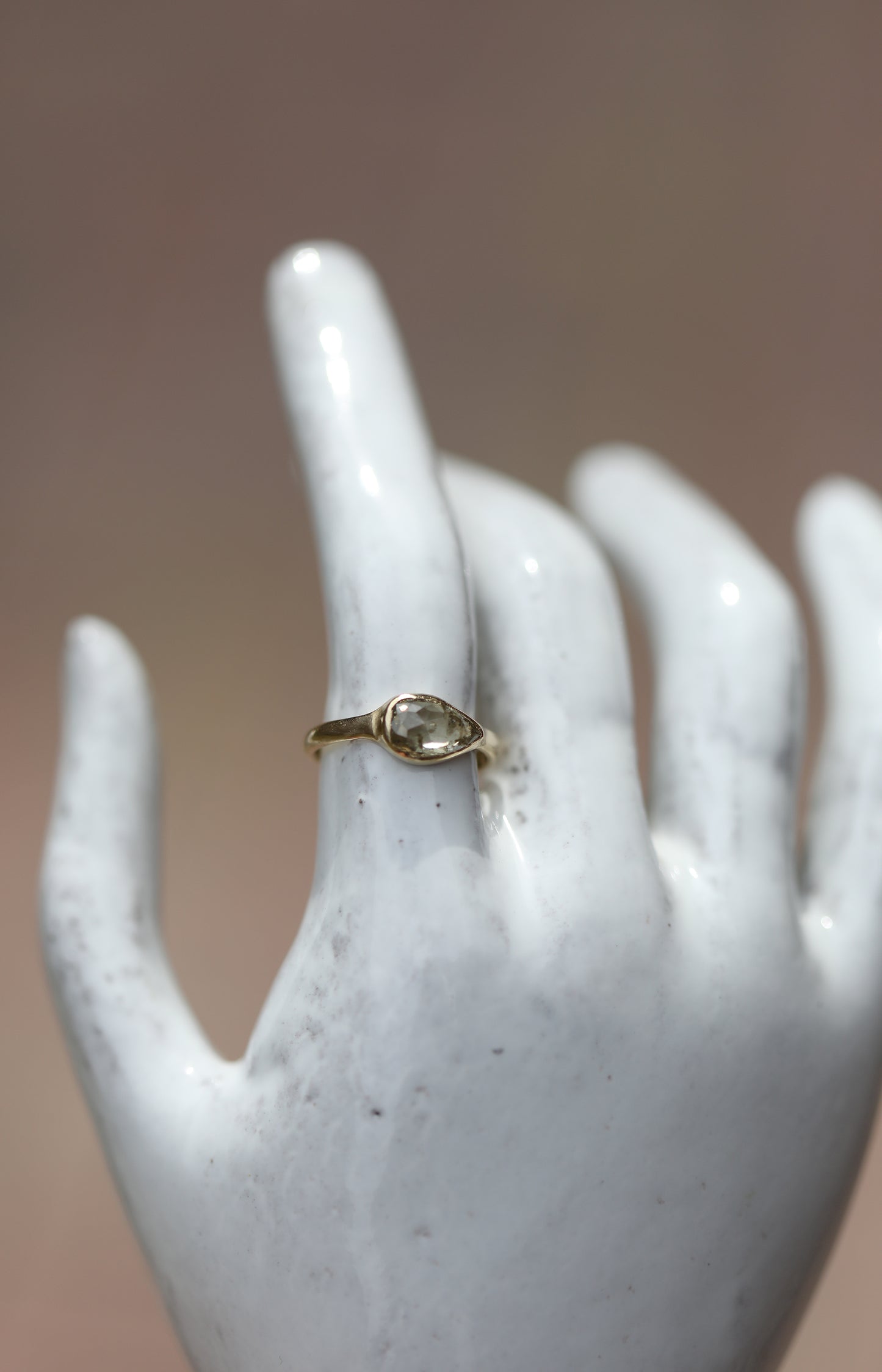 Rosecut Diamond Ring