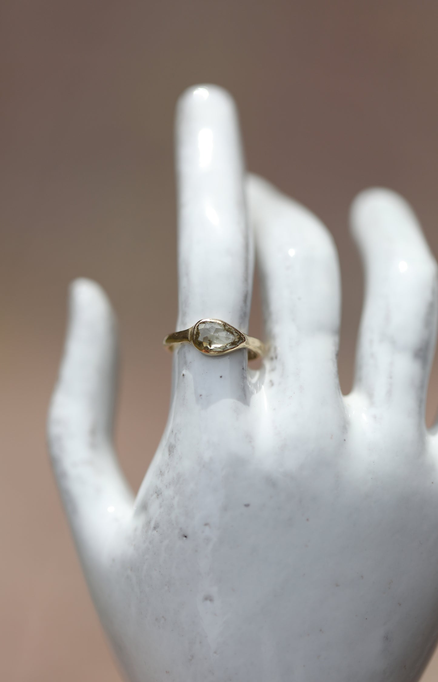 Rosecut Diamond Ring