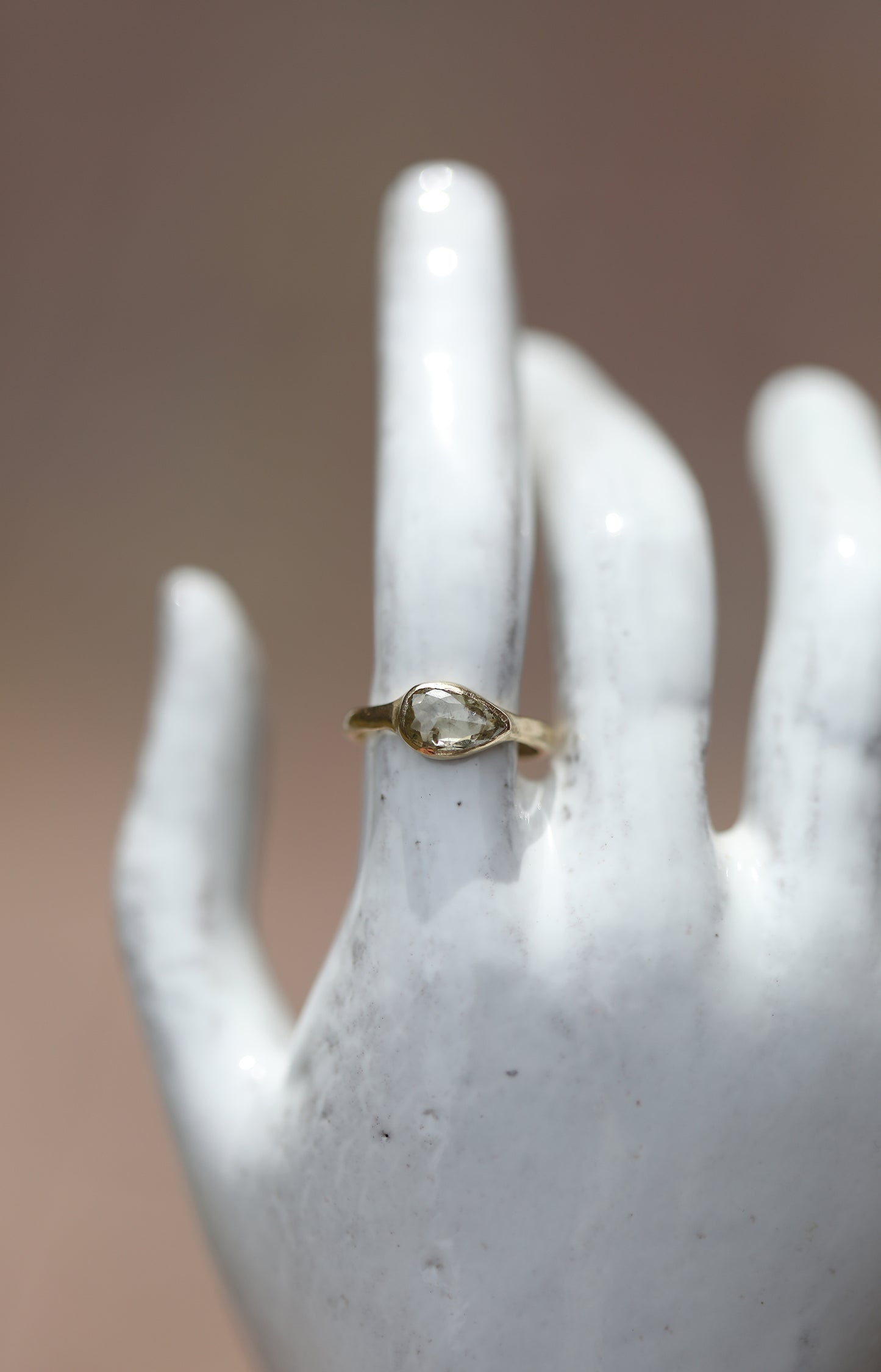 Rosecut Diamond Ring