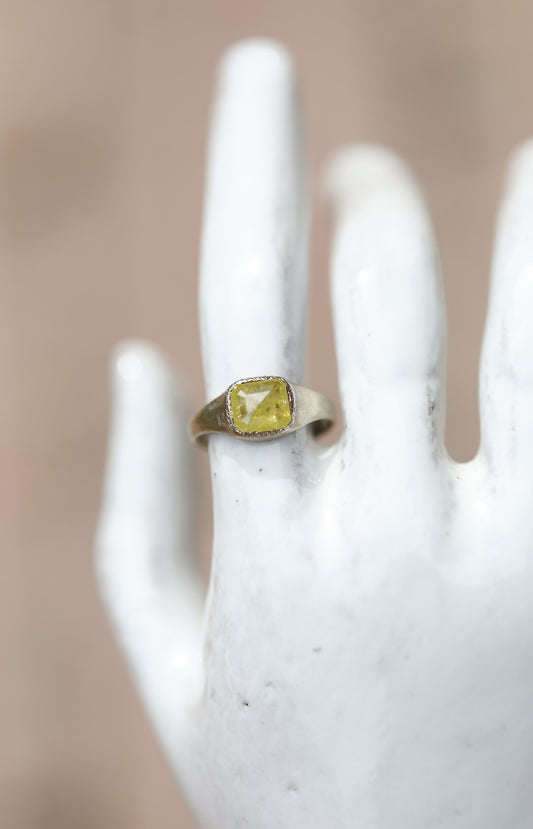 White Gold Diamond Ring