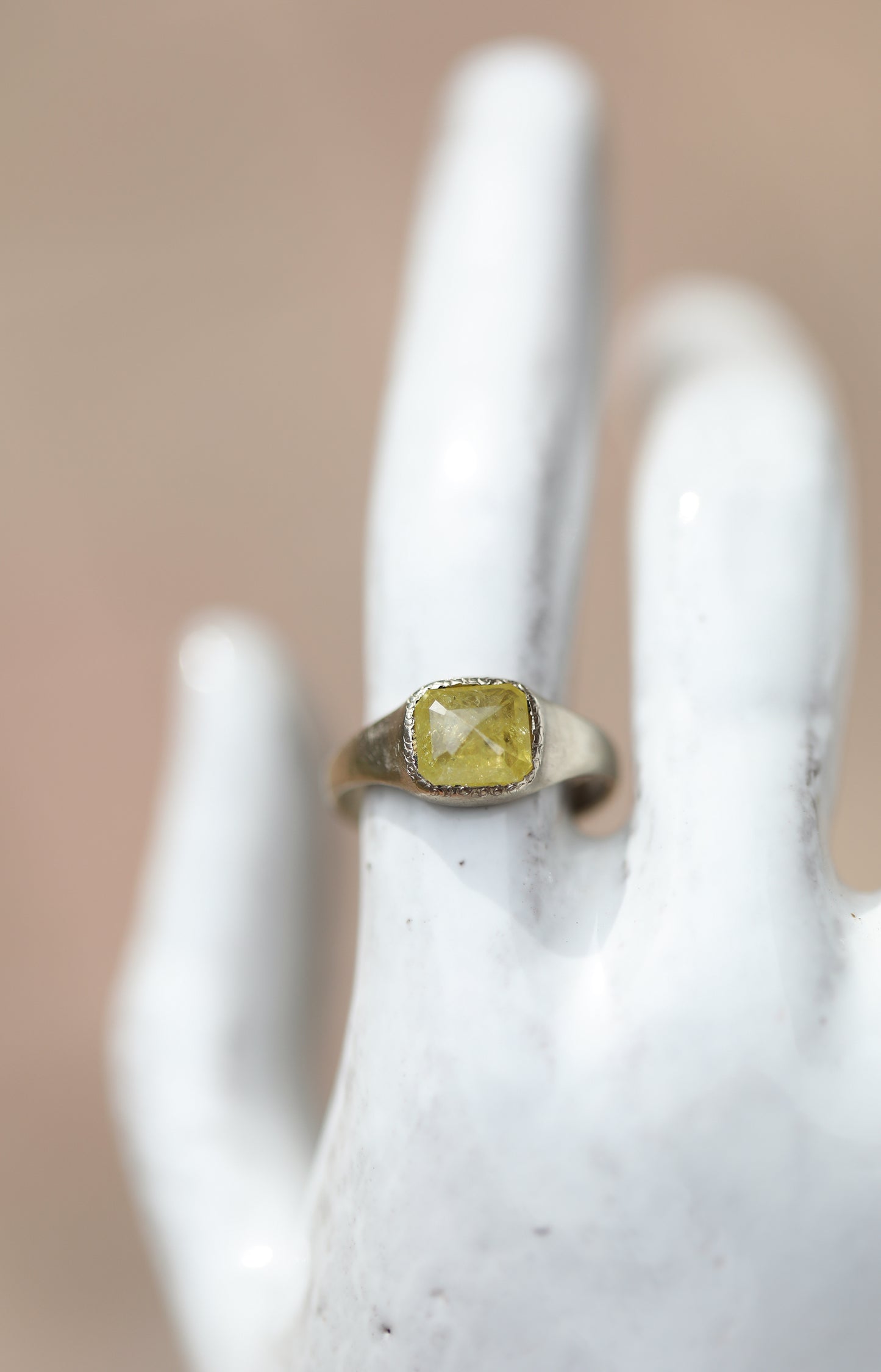 White Gold Diamond Ring