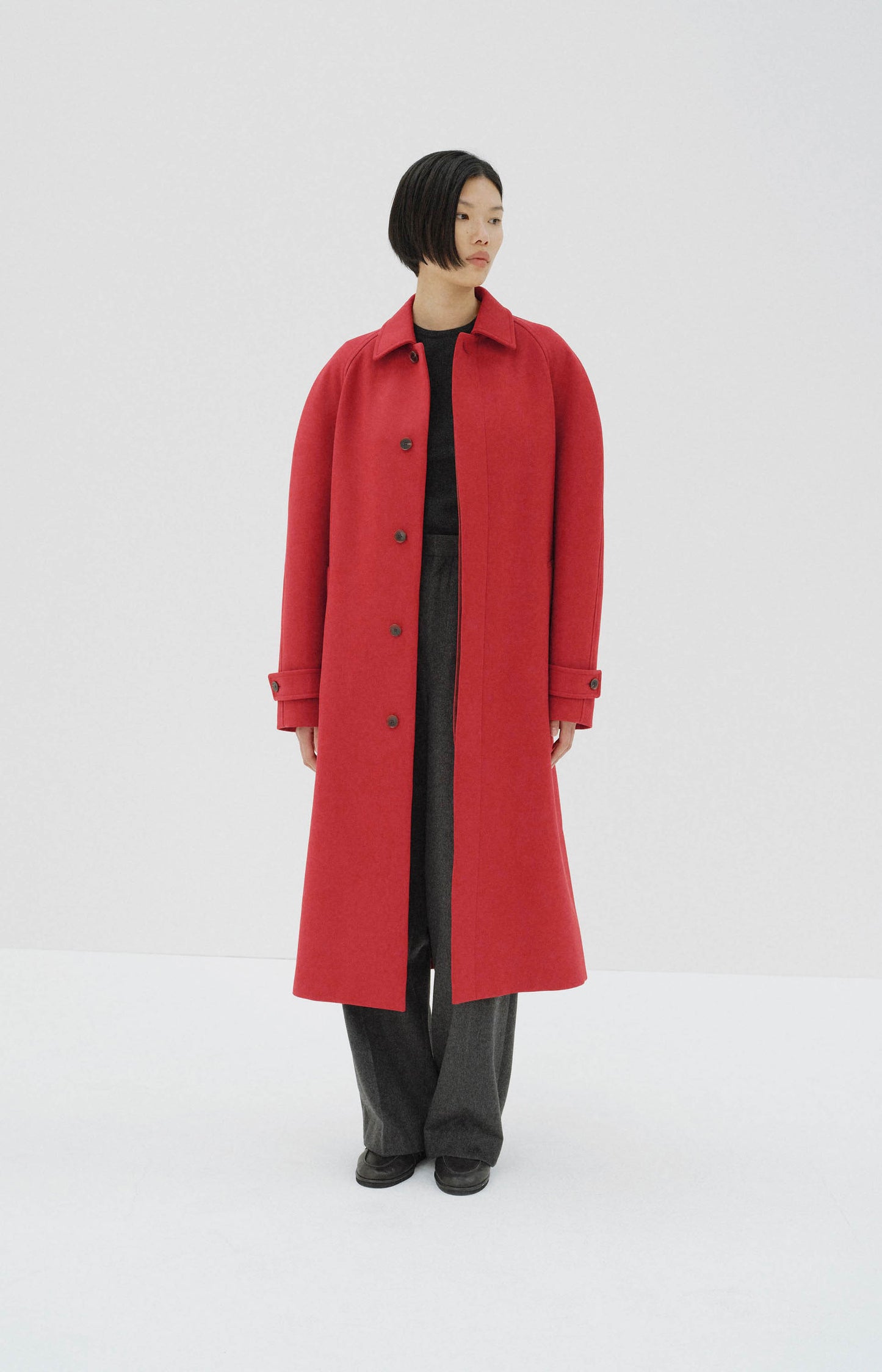Twisted Double Cloth Coat