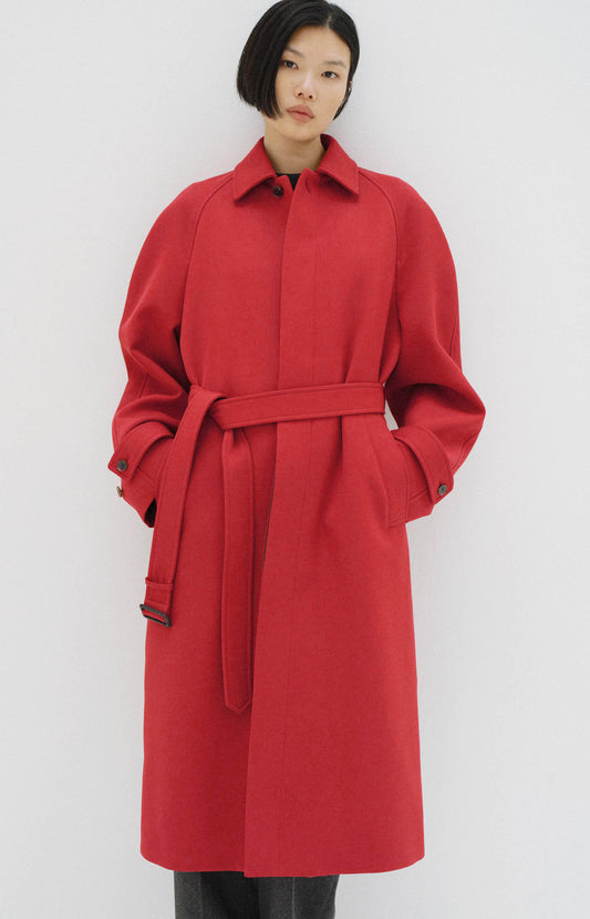 Twisted Double Cloth Coat