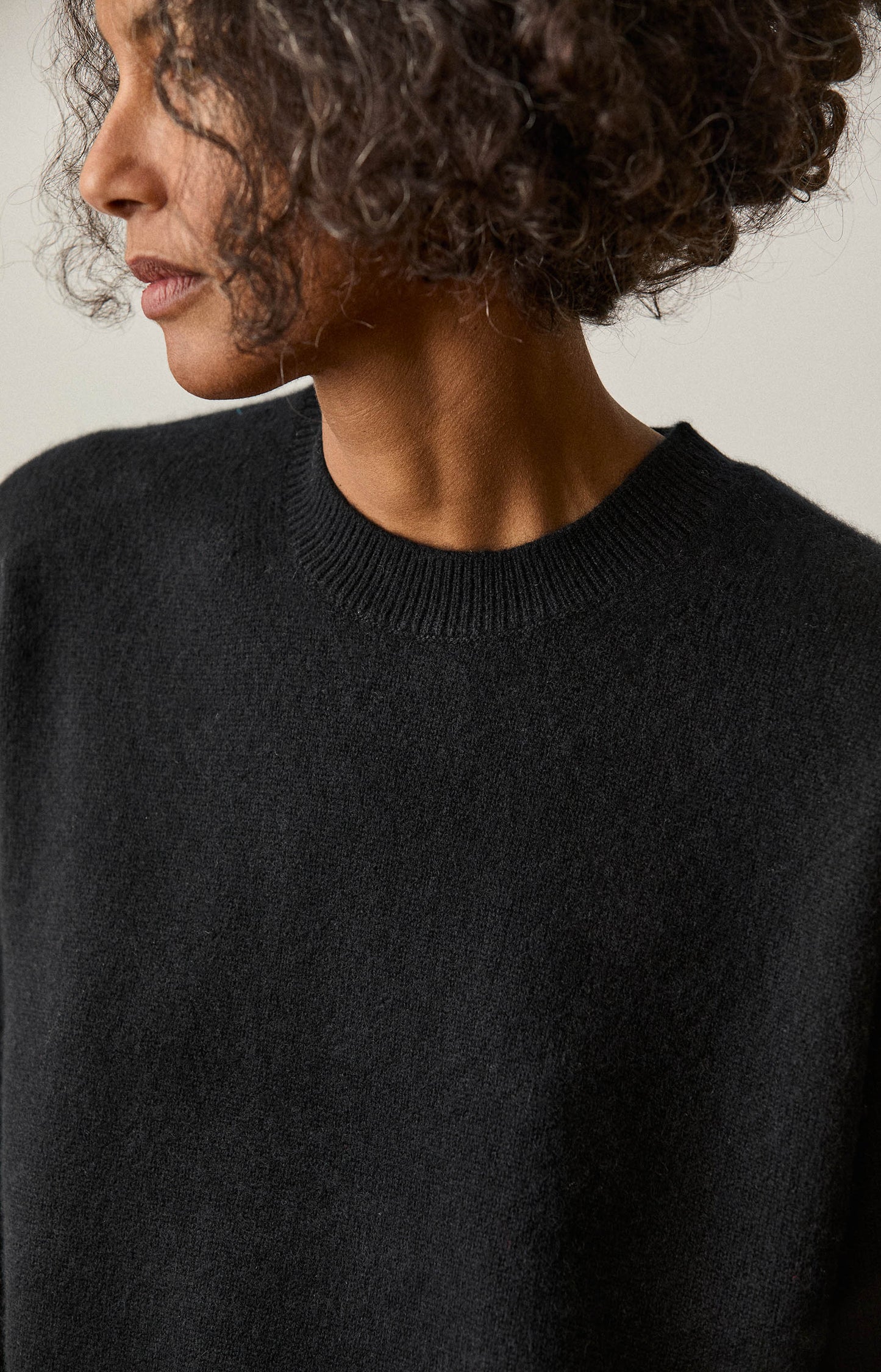 Black Baby Cashmere Knit