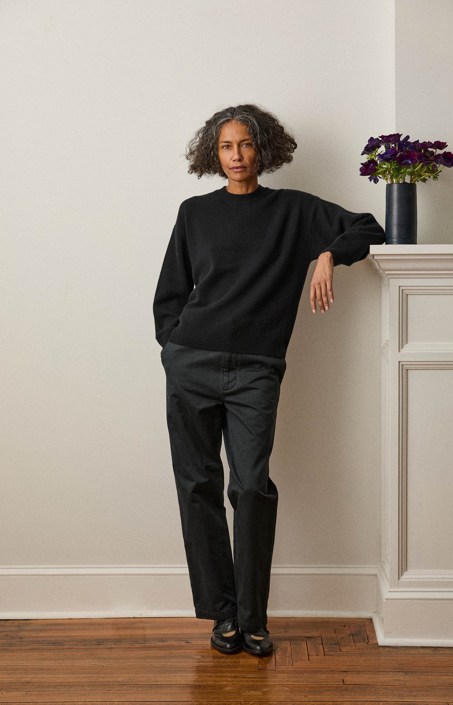Black Baby Cashmere Knit