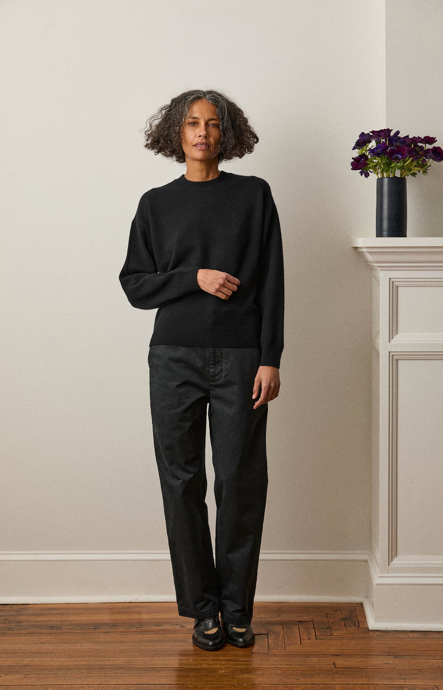 Black Baby Cashmere Knit