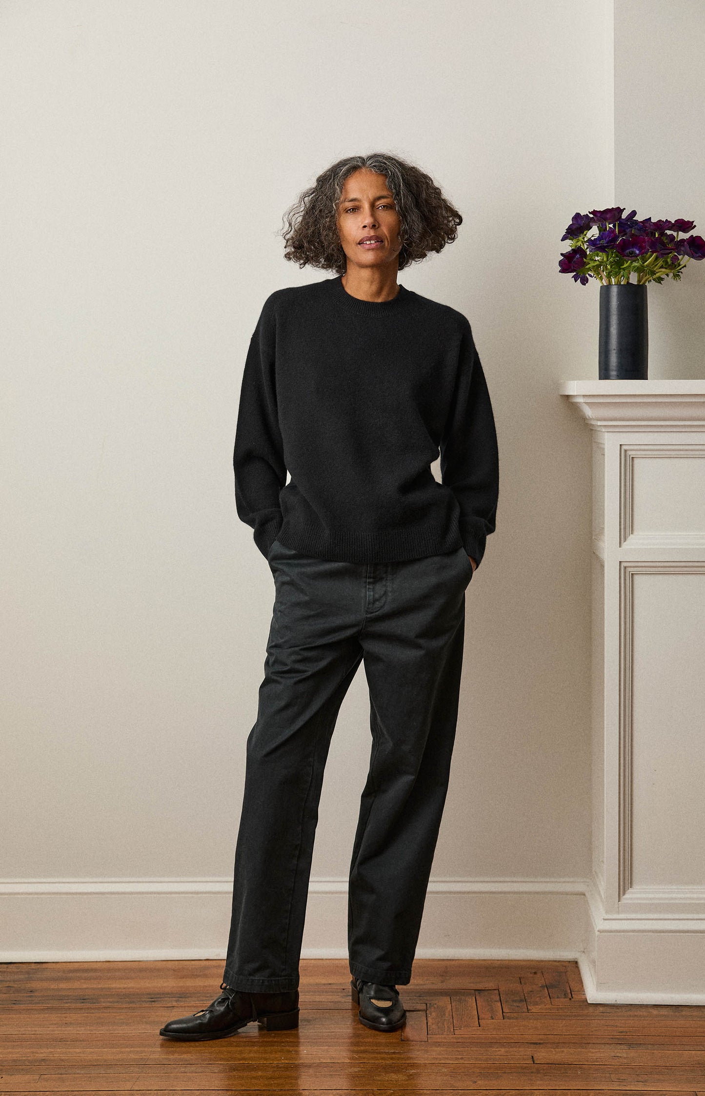 Black Baby Cashmere Knit