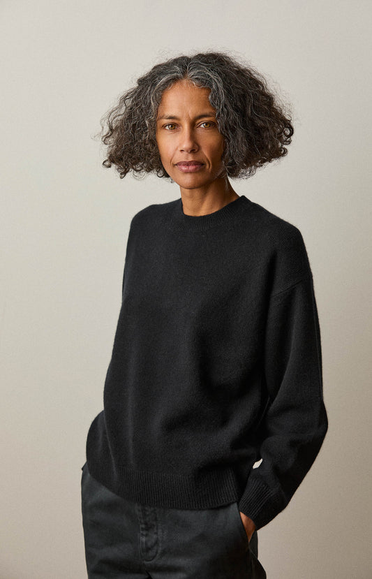 Black Baby Cashmere Knit