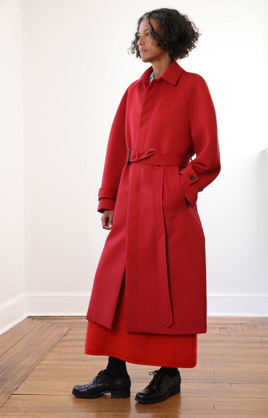 Twisted Double Cloth Coat
