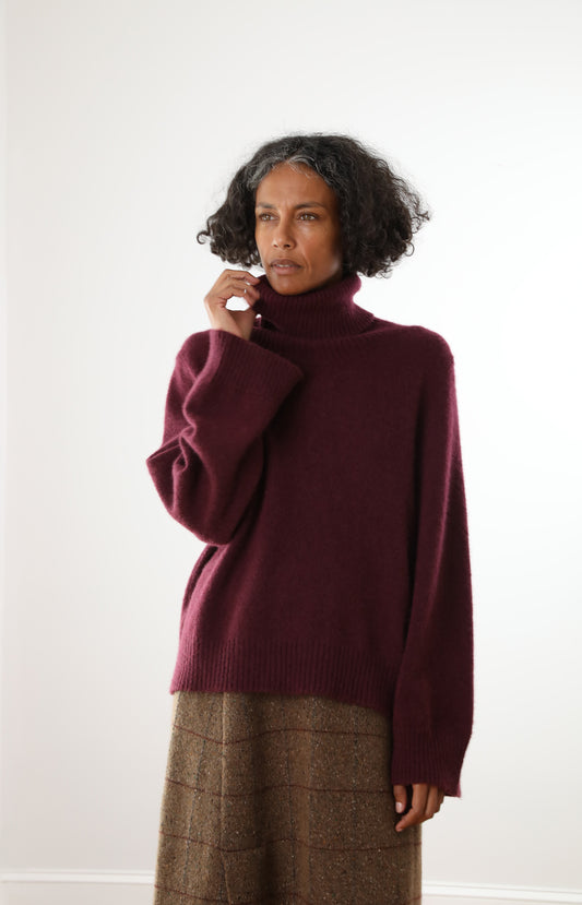 Cherry That's My Baby Turtleneck