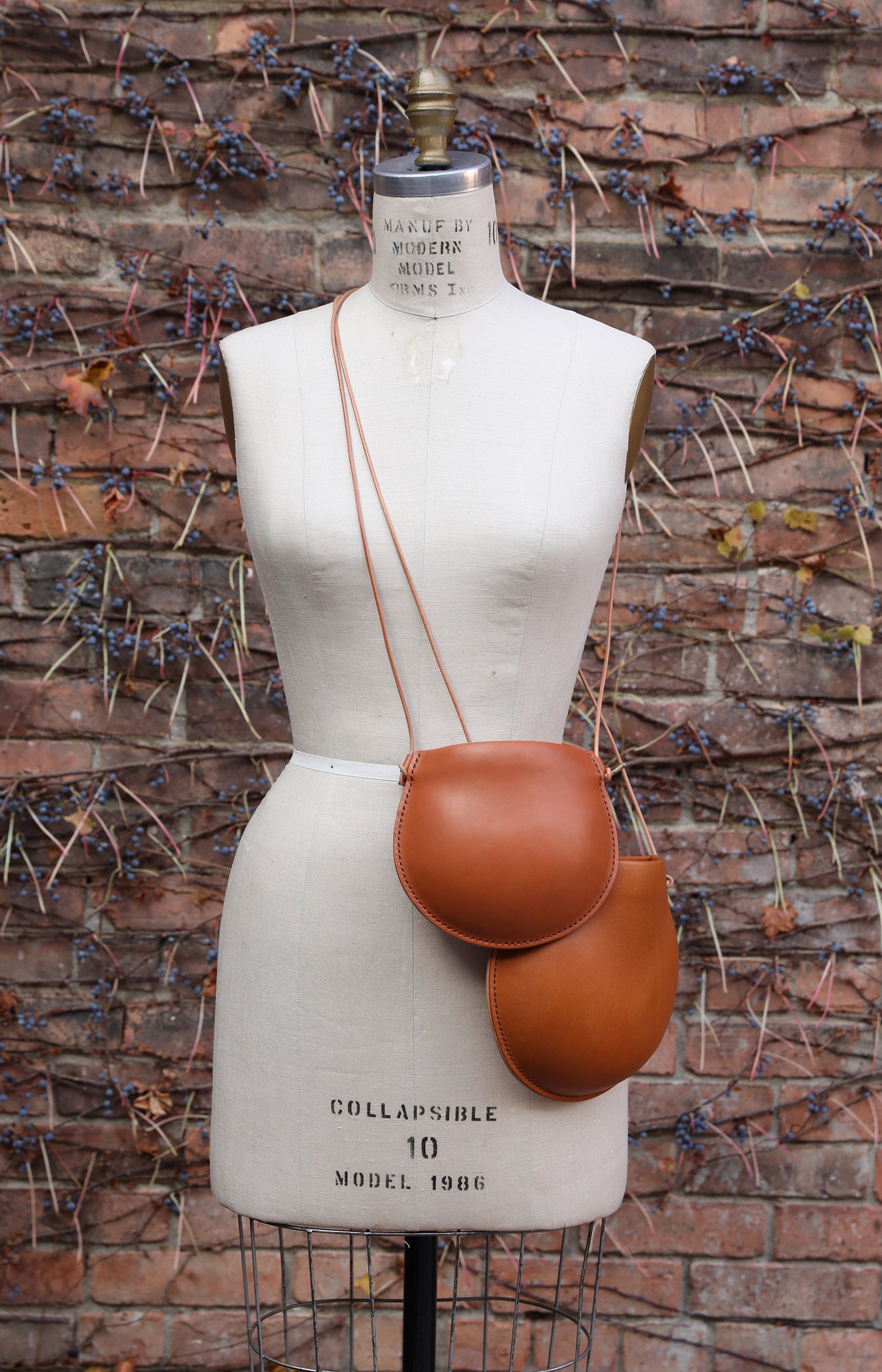 Small Camel Pocket Shoulder Bag