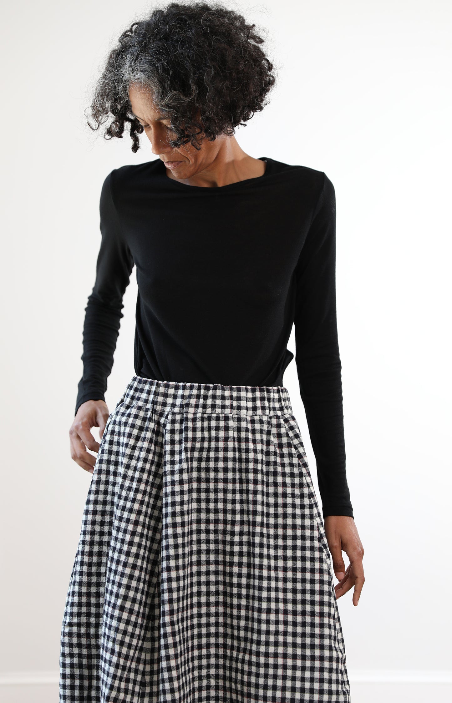 Check Carla Skirt