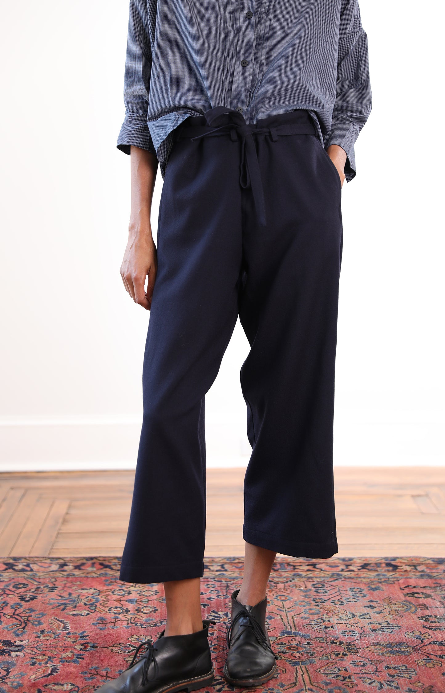 Navy Cloe Pants